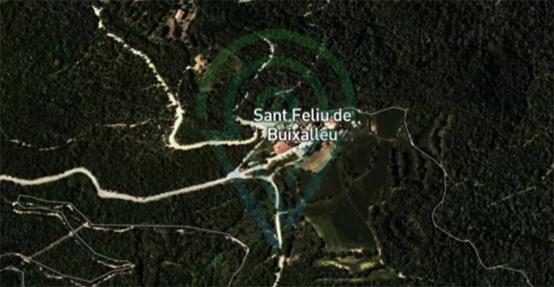 Sant Feliu de Buixalleu, Girona.